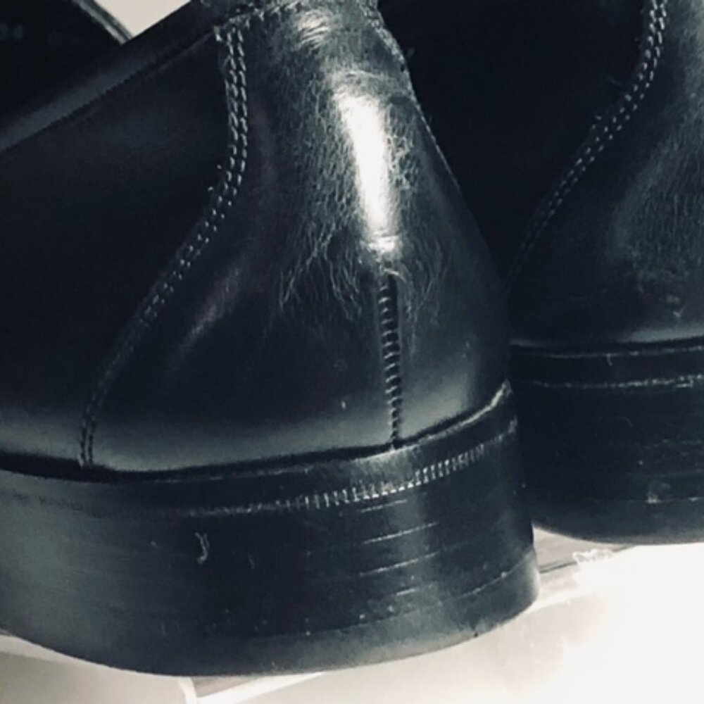 Rare Find Hand Numbered  Black Swiss Bally Lancer 626 Loafers Look New ! Size 9M - Picture 6 of 9